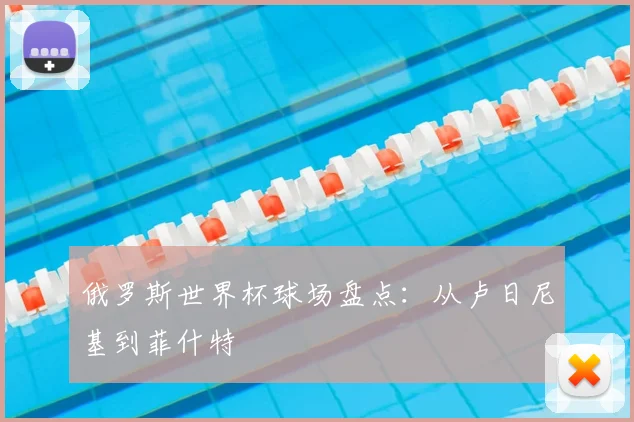俄罗斯世界杯球场盘点:从卢日尼基到菲什特
